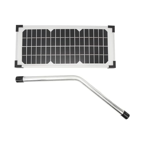 HELEVIA Kit de Panel Solar de 10 W FM123 Panel de Carga de Batería Solar Portátil para Gate