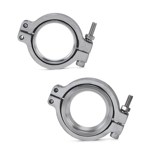 Collier de serrage en V inox robuste pour bride de wastegate MVR 44mm