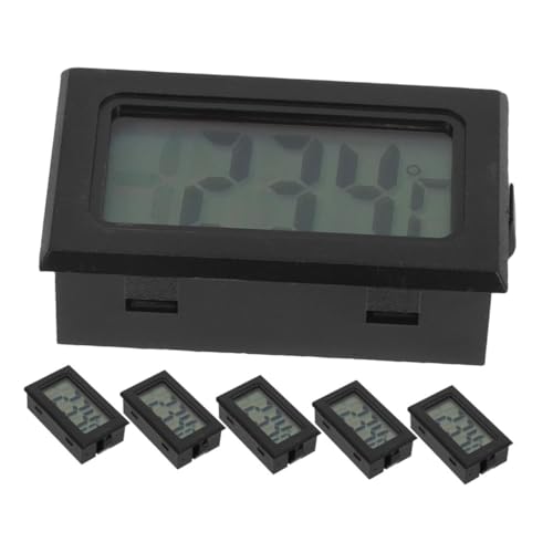 Happyyami 6pcs Digital Thermometer Space Saving Indoor Thermometer for Accurate Temperature Monitoring Greenhouses and Industrial Applications