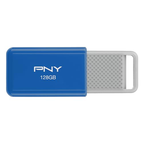 Clé USB 2.0 128 Go PNY pour stocker vos films de vacances et musiques en voyage