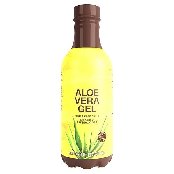 Aloe Vera Gel, Pure Inner Leaf Juice, 99.7% Aloe Content, Preservative-Free, 1 litter, 33.8 fl oz