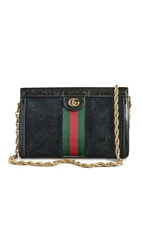 Shopbop Archive Women's Pre-Loved Gucci Small Shoulder Bag, Suede, Black, One Size