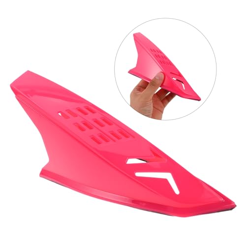 Cuernos para casco de moto de diseño aerodinámico ligero rosa punk 5