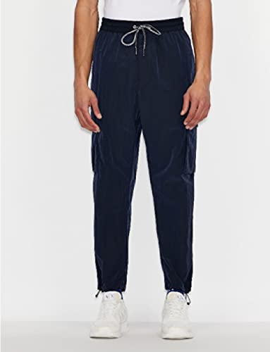 Armani Exchange Men's Draw String Jogger with 4 Cargo Pockets2