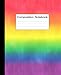 Produktbild Rainbow Tie Dye Composition Notebook: College Ruled Lined Workbook for Girls, Boys, Teens and Adults, 7.5 x 9.25, 120 pages