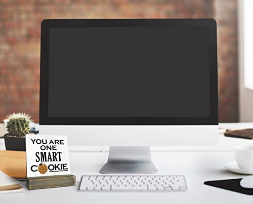 Funny Graduation Wood Plaque, You Are One Smart Cookie, Plaque with Wooden Stand, Funny Graduation Wood Sign Gift, Graduation Class of 2023 Gift, Gift for Daughter, Graduation, Best Friends, Family - Image 5