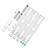 Toddmomy 3 Sets Ceiling Light Mounting Bracket Metallhalterung für Deckenleuchten Geradliniges Design Langlebig und Einsetzbar für Wohn Geschäftsräume Einfache Montage ohne Profi-hilfe