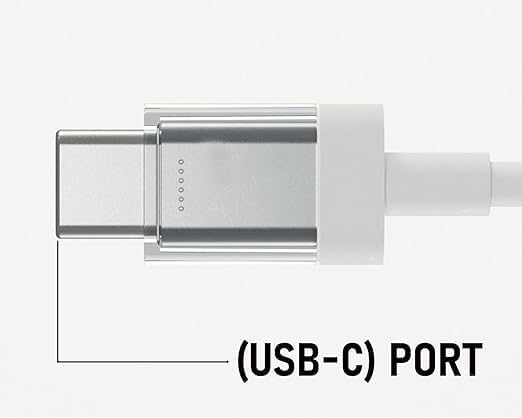 Image of The Black Store Original 45W USB-C Charger with Cable Compatible with Nothing Phone 1 - Super Fast Power Adapter & Type-C to C Cable High-Speed Charger