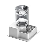 Fuente de agua de terrario, cuenco para beber reptiles para hábitat, plato de serpiente con flujo circulante, accesorio de alimentación de lagarto, suministro de tanque de anfibios para camaleón, rana