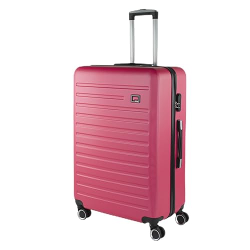 SKPAT - Maletas Grandes De Viaje Rígidas Ligeras con 4 Doble Rueda 360° Maleta Grande 23 Kilos Alta Resistencia Maleta XL Duradera, Fucsia SKPAT - Maletas Grandes De Viaje Rígidas Ligeras con 4 Doble Rueda 360° Maleta Grande 23 Kilos Alta Resistencia Maleta XL Duradera, Fucsia