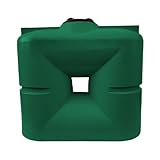 Varile 1000L Trinkwassertank | Wandtank | integriertes 1' Innengewinde | BPA-Frei | Made in EU | Lebensmittelgeeignet (Grün)