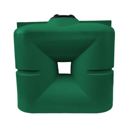 Varile 1000L Trinkwassertank | Wandtank | integriertes 1' Innengewinde | BPA-Frei | Made in EU | Lebensmittelgeeignet (Grün)