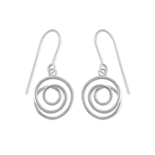 Boma Jewelry Spiral Dangle Earrings