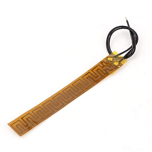 New Lon0167 Película de Destacados calentamiento de termo-lámina eficacia confiable flexible de poliamida de 12V 10W 80 mm x 10 mm(id:c3e 7b ab 3c5)