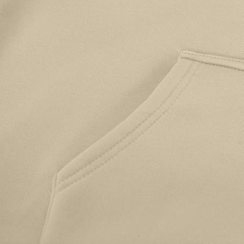 Sweatshirt for Women Half Zip Long Sleeve Drawstring Solid Pullover Loose Casual Teen Girl Fall Coat Tops with Pocket4