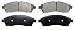 Wagner Severe Duty SX757 Semi-Metallic Disc Pad Set, Rear