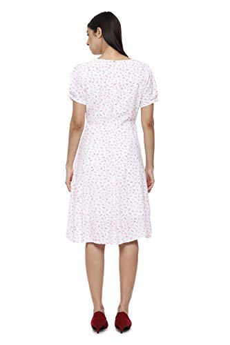 Image of Van Heusen Women's Rayon A-Line Knee-Length Dress