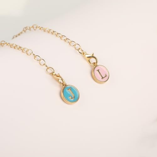 4PCS Stanley Cup Letter Charms - Name ID Handle Charms for Modern Tumblers, Fits All Water Cup Handles 5