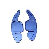 YSFIFHSKFH Paleta de cambio para asiento para León para Cupra 4 5F para FR para MK3 para MK4 para Alhambra para Ateca para Ibiza 6F Paddle Shift extensión del volante, remo de cambio de volante (azul)