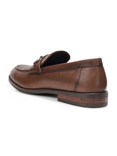 Image of Thomas Crick Men's Fashion Loafers with Metal Tip - Anti-Skid Sole & Ankle Cushioning