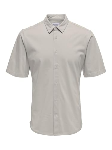 Chemise à manches courtes Only & Sons Onsrobin stretch confortable pour homme
