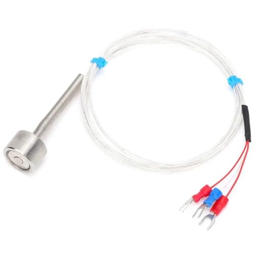 Sensor magnético PT100 para control térmico de maquinaria, rango -60 a +250 ℃, 7 metros