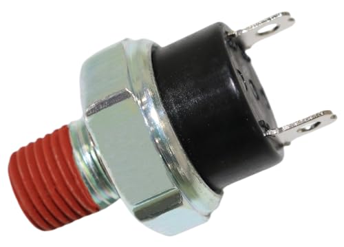 Arpisziv 10 PSI 1/4-18 NC Oil Pressure Switch 0C30250SRV Compatible with Ge-nerac 0G6820 V-Twin Air Cooled Engines GT990 GT760