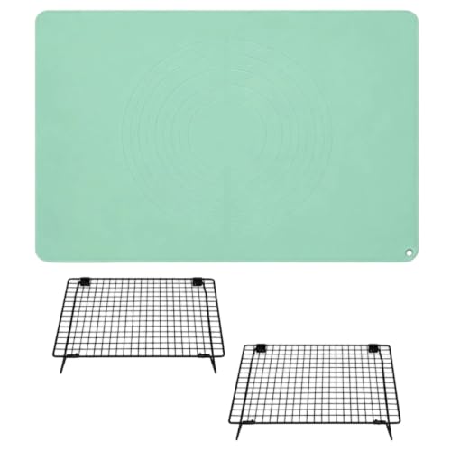 Set de tinte textil con tapete de silicona premium y estantes de metal de alta resistencia 8