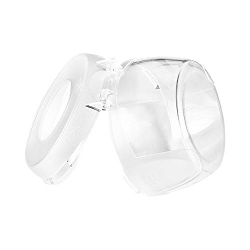 Gas Stove Safety Knob Covers, Baby Proof Stove Oven Locks, Universal Kids Proof Stove Guard, Clear, Large Size - Pack of 5