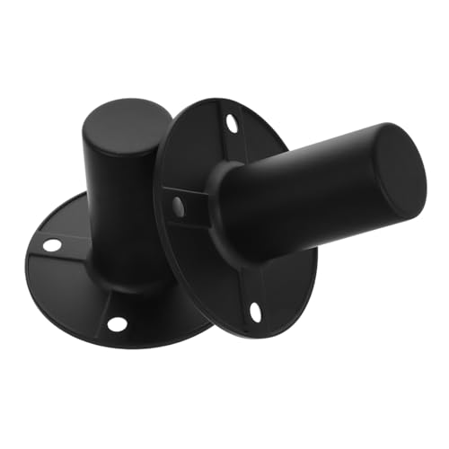 FONDOTIN 2pièces Support De Haut-Parleur Base Robuste pour Haut-parleurs Support De Rangement Audio Installation Rapide Lot