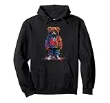 Teddy Bear Colorful Men WomenDesigns Hip Hop