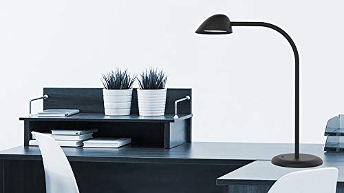 Unilux Easy LED Schreibtischleuchte, mit USB Ladefunktion, schwarz – Bild 6