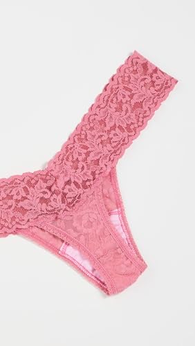 Image of hanky panky - Signature Lace Low Rise Thongs for Women | Lacy Lingerie Underwear | 3 or 5 pack