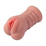 Male Adult with 3D Realistic Textured Pocket Pussy and Tight Anus Pocket Pussy for Male Pocket puzzy Silicone Realistic Textured Sex Dolls 【US in Stock】