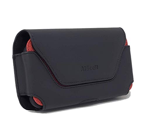 Aiscell Large Leather Pouch Case Holster For Galaxy S23 Ultra, S23+,S22 Ultra, S22+,A14 5G, A53,A32,A13,A54,A23,A03S,Iphone 14 Plus,14 Pro Max,13 Pro Max,12 Pro Max,Fit Thick Case On #TOP6
