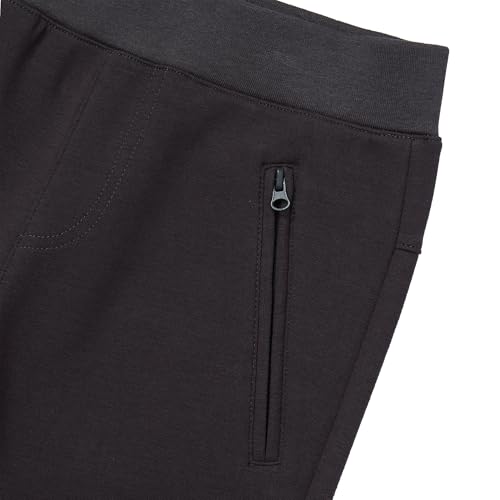 Lands' End Boys Iron Knee Tech Knit Joggers X-Small Light Black2