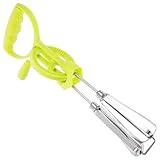 LABRIMP 2 Stück Handmixer aus Manueller Rührbesen mit Kunststoffgriff Multifunktionaler Eiermixgerät für Backen Rutschfest und Leicht zu Bedienen