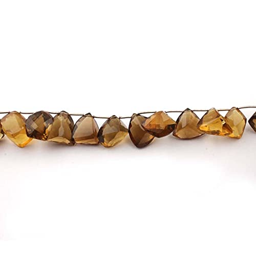 Beer Quartz Faceted Briolette pour créer des bijoux bohèmes chics d'été
