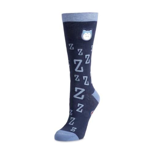 Pokemon Pokémon Center: Snorlax Blue Crew Socks (One Size-Adult)