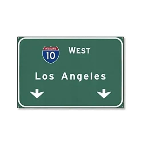 [ALOHAMONI] AJ USA uLv[g Road Sign Ŕ BIGTCY H W TC Be[W ^v[g AeB[N g JtHjA C T[X LA TtVXR SF j[[N 