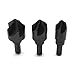 BIG HORN 19555 3-in-1 Countersink Set - 3 Interchangeable Cutters - Save Time & Deburr Metal - 1 Count