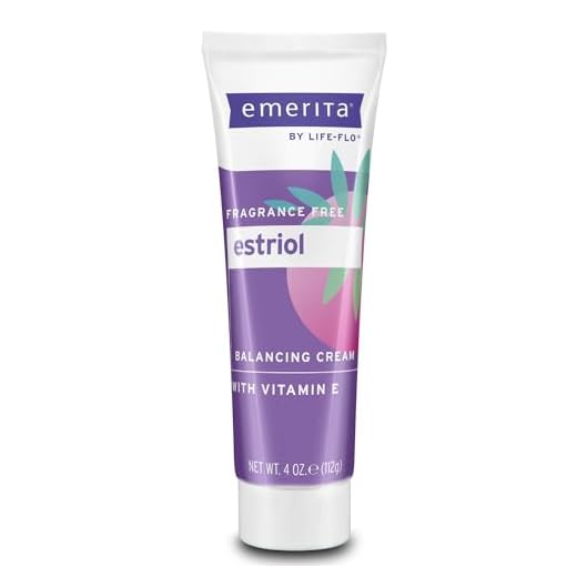 Estriol Cream - Natural Balancing Cream - Net. Wt. 4oz (112g)