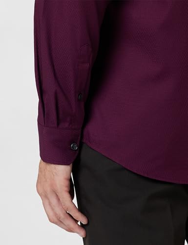 Image of Allen Solly Men's Striped Formal Shirt | Classic Fit | Crisp Tailored Look | Office, Business & Workwear