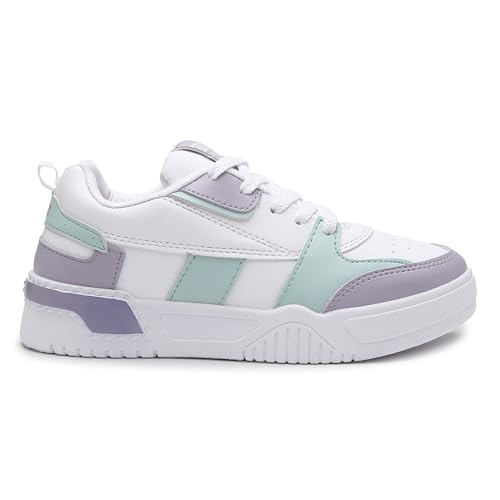 ASIAN Women's Paradise-01 Casual Sneaker Shoes with Ultra Soft Cushion Lightweight Lace-Up Shoes for Women's & Girl's