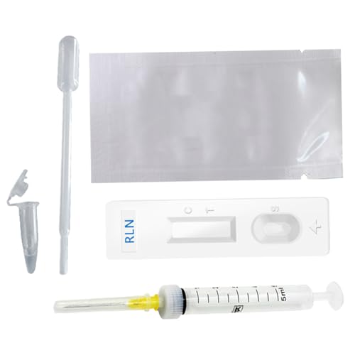 Comebachome Hundeschwangerschaftstest Kit, genaue und schnelle Schwangerschaftstest für Hunde, Einweg -Früherschwangerschaftstest für Hunde, Hundeschwangerschaftstest Kit zu Hause