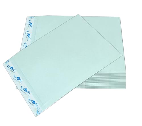 Image of DAHSHA Polynet Clothline Envelope Courier Cover Self-Seal Business Catalogue Cloth Lined Courier Document for Invitation and Post Cover (20 Pcs - A4 Catalogue Envelopes)