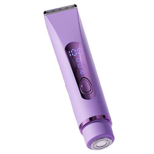 Cortadora de vello corporal, afeitadora portátil inalámbrica, 6.57 x 1.22 pulgadas, kit de aseo multifuncional para orejas, barba, cara, brazos, piernas, muslo, cejas, zonas íntimas privadas, hombres