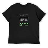 drnq old school t-shirt space invaders s-xxxl l