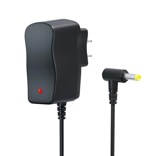 5V Charger Replacement for Ambient Weather Station WS-1000, WS-1001, WS-1200, WS-1900, WS-2000, WS-2902 WS-5000 WS-7078 WS-7079 Consoles Monitor Display Replacement Power Supply