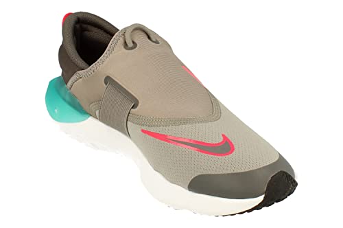 Nike React Flow GS Running Trainers DD3724 Sneakers Shoes (UK 5 US 5.5Y EU 38, Flat Pewter Siren red 002)4